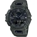 Smartwatch CASIO G-SHOCK "GBA-900-1AER", grün, Smartwatches, Smartwatch, Armbanduhr,Herren,Bluetooth,Schrittzähler,digital, bis 20bar wasserd.