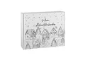 Herz & Heim befüllbarer Adventskalender mit festlichen Motiven zu Weihnachten - DIY Adventskalender, zum selbst Befüllen