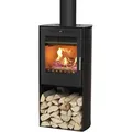 Aduro Kaminofen Aduro 19 | mit Holzlagerfach | 5 kW - Schwarz