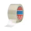 tesa Packband 64014 leise Klebeband Paketband transparent 50mm x 66m