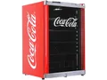 CUBES HC 166 E COCA COLA Getränkekühlschrank (115 l, E, 845 mm hoch, Rot)