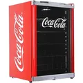 CUBES HC 166 E COCA COLA Getränkekühlschrank (115 l, E, 845 mm hoch, Rot)