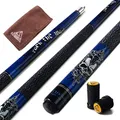 CUESOUL Rockin Series 57 "21 Unzen Maple-Pool Queue Set mit Gewindeschoner/Wellenschutz und Cue-Tuch (G405)
