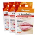 Lifemed - 10 Herpes-Patches transparent - lindert Juckreiz & Schmerz, 3er Pack (3 x 1 Stück)