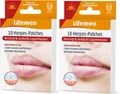 20 x Herpespflaster Herpes-Patch Lippen Herpesbläschen Transparent Lifemed