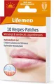 Herpes Pflaster Lippen Herpes Patch Hydrokolloid transparent diskret Schutz 10St