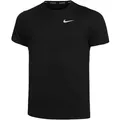 Nike Miler Laufshirt Herren - schwarz, grau, Größe M (auch verfügbar in S, XL)