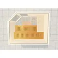 WEKA Saunabank, pappelholz, natur - beige