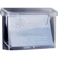Sigel Visitenkartenbox acrylic Outdoor Anzahl der Fächer:1 60 Karten Transparent
