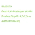 INVENTO Geschicklichkeitsspiel World's Smallest Skip-Bo 4,3x2,3cm (0810010992499