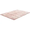 TOM TAILOR HOME Hochflor-Teppich Soft, rechteckig, Höhe: 35 mm, handgetuftet, Uni-Farben, super weich und flauschig braun 140 cm x 200 cm x 35 mm