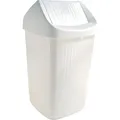 Schwingdeckelbehälter weiß 50 Ltr. - Weiß