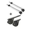 2x Fahrradträger Bike Pro+Dachträger VDP Stahl für für Lancia Musa 5Türer 04-12