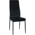 CLP Esszimmerstuhl Mayfair schwarz/Samt
