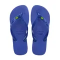 Havaianas - Top Brasil, Bequeme, Robuste und Leichte Badelatschen, mit Rutschfesten Sohlen, Brasilien-Flagge auf den Riemen, Unisex Erwachsene