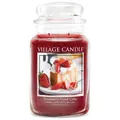 Village Candle Duftkerze im Glas (groß) Strawberry Pound Cake - Tradition Jar