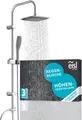 EISL Duschset Duschsystem mit großer Regendusche EASY FRESH Chrom DX12006