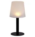Solar LED Tisch Lampe warmweiß - 31x15 cm - Garten Deko Beleuchtung Balkon Lampe