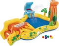 Intex 57444NP Aufblasbarer Play Center Dinosaurier Vinyl 249x191x109cm