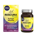 Bachblüten Original Bach RESCURA PLUS Ruhige Nächte 30 vegane Kapseln | Bachblütenmischung mit Ashwagandha und B-Vitaminen für ruhige Nächte | Friedlich schlafen | ehemals Rescue