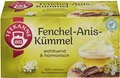 Teekanne Fenchel Anis Kümmel Tee - Kräutertee - 20 Beutel