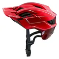 Troy Lee Designs Fahrrad Helm Flowline SE MIPS Pinstripe Rot XL/XXL 60-63cm