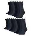PUMA 15 Paar Sportsocken Tennis Socken Gr. 35-49 Unisex für sie und ihn, Farbe:321 - navy, Socken & Strümpfe:47-49