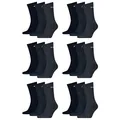 PUMA 18 Paar Sportsocken Tennis Socken Gr. 35-49 Unisex für sie und ihn, Farbe:321 - navy, Socken & Strümpfe:47-49