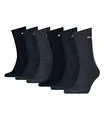 PUMA unisex Sportsocken Tennissocken Freizeitsocken Sport Crew 7312 6 Paar, Farbe:Blau, Menge:6 Paar (2x 3er Pack), Größe:47-49, Artikel:-321 navy