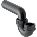 Geberit Rohrbogen DN 50/50 vertikal/horizontal PE-HD Schwarz