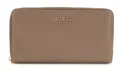 GUESS Laurel SLG Cheque Organizer Geldbörse Dark Taupe taupe Neu