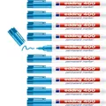 400 Permanentmarker  hellblau  10 Stifte  feine Rundspitze 1 mm  wasserfest, ...