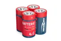 ANSMANN AG Batterie Alkaline Baby C, 4 Stück, 1,5V Batterie