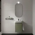 Badezimmermöbel AIDA 440 1 Tür mit Soft-Close GREEN FOREST 440 x 263 x 620 mm