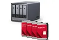 UGREEN Ugreen NASync DXP4800 Plus 4x Western Digital WD80 HDD-NAS-Festplatte