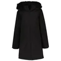 CMP, COAT ZIP HOOD, 33K3556F, Basic Black, D36, Woman
