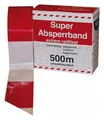 Kelmaplast Absperrband rot / weiss 500 m-Rolle - 1100000800500159901000002