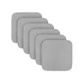 Bestlivings Sitzkissen (6er Pack) Stuhlkissen mit Anti Rutsch Unterseite 38cm x 38cm - Öko-Tex Zertifiziert - Sitzauflage Uni, Stuhlpolster Stuhlauflage