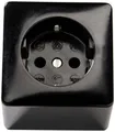 Martin Kaiser 703/sw Aufputz-Steckdose 1er Set IP20 Schwarz