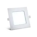3w LED Slim Panel Einbauspot Einbaupanel Deckenleuchte Einbauleuchte einbau Eckig 9x9 cm Neutralweiß