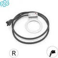 windmeile | PAS KM-DH Sensor Pedalsensor, Professional 3-Pin JST Rechts, PAS Sensor, PAS Systemassistent, E-Bike Elektro Fahrrad Pedelec 24V/36V/48V - Schwarz