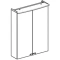 Keramag - Geberit Option Basic Spiegelschrank Mit Beleuchtung, Zwei Türen,