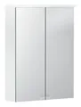 Geberit Option Basic Spiegelschrank mit Beleuchtung und 2 Türen 500 mm x 140 mm x 675 mm - 500257001