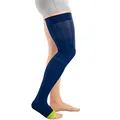 medi Rehab® one Kompressionsschenkelstrümpfe AG offen zur Ödemtherapie IV lime/blue