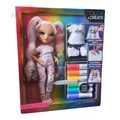 MGA Entertainment Rainbow High Color & Create Modellpuppe - Grüne Augen,*NEU*