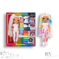 Rainbow High Color & Create DIY Modepuppe Spielset Puppe Kinder Mädchen Ausmalen