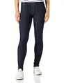 Nur Die Treggings in Jeans-Look Jeggings Leggings Blickdicht Stretch mit Taschen Komfortbund Skinny Fit Damen