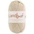 Wolle Kreativ! Lana Grossa - Landlust die Sockenwolle 50g Mélange 1608 natur
