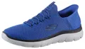 Skechers SUMMITS-HIGH RANGE Slip-On Sneaker, Freizeitschuh mit Slip Ins-Fersenpart für einen leichten Einstieg