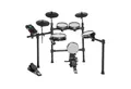 FAME E-Drum,DD-6600 E-Drum Set Elektronisches Schlagzeug-Set mit 408 Sounds Dual Zone Snare Pad 10“ Kick Pad 8“ Aux-Eingang MIDI Drumsticks Effekten und Double Bass E-Schlagzeug Schwarz, E-Drums, E-Drum Sets, E-Drum Set, Elektronisches Schlagzeug, Dual Zone Snare Pad
